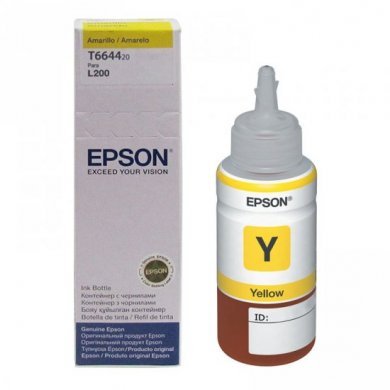 C13T66442A Refil de Tinta Amarela Epson T664420