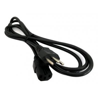 C15-2M Cabo de energia C15 NBR14136 3x0.75mm 2M 10A