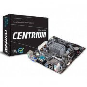 Centrium Placa Mae ITX Processador Intel DUAL CORE N3050 1.6GHZ HDMI VGA BRASWELL M-ITX, DDR3, Som, Vídeo e Re