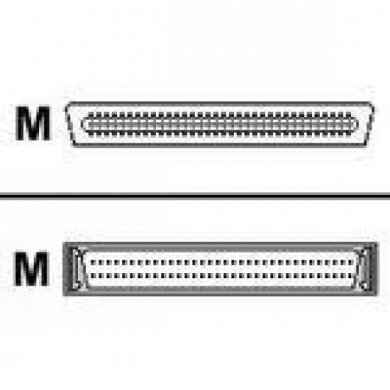 C2365B Cabo SCSI Externo HP VHDCI / HD68 M/M