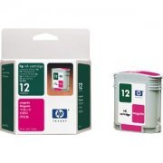 Cartucho de Tinta HP C4805A (12) Magenta 55 ml - para D Cor: Magenta, Rendimento Aprox. 3300 Páginas, 55 ml