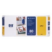 Cabeça de Impressão HP 80 Amarelo Compatibilidade: HP Designjet 1050C, 1055CM, 1050C plus, 1055CM plus