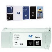 Cabeça de Impressão HP C4930A (81) Preto 680 ml - par 680 ml - para Designjet 5000/5000 PS 680 ml - para Desig