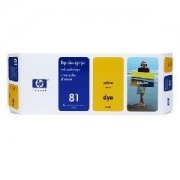 Cabeça de Impressão HP C4933A (81) Amarelo 680 ml - p