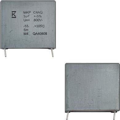 C4AQIBU4500A1YJ KEMET capacitor de partida 5uF 800V 105º AEC-Q200