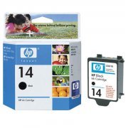 Cartucho de Tinta HP C5011D (14) Preto 26 ml - para Ink Cor: Preto, Rendimento Aprox. 830 Páginas, 26 ml