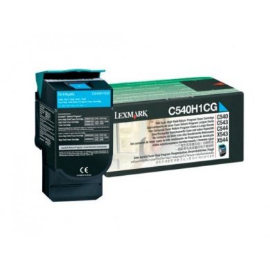 C540H1CG Toner Lexmark Ciano 2.000 páginas