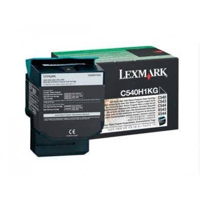 C540H1KG Toner Lexmark Preto 2.500 páginas