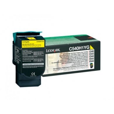 C540H1YG Toner Lexmark Amarelo 2.000 páginas