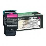 Toner Lexmark Magenta 5% de cobertura 4.000 Páginas, Compatível com C544 C546 X544 X546 X548