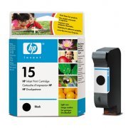 Cartucho de Tinta HP 15N Preto 14 ml - para Deskjet 810/840 OFFICEJET PSC500/750/V40/K60/80) Cor: Preto, 14 ML