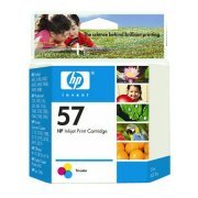 Cartucho de Tinta HP 57 Colorido 17 ml - para Multifuncional F4180 Cor: Tricolor, 17 ml, Rendimento aprox. de 