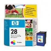 Cartucho de Tinta HP 28 Colorido 8 ml, Rendimento Apr