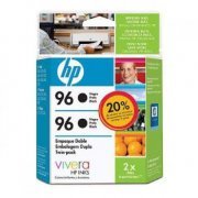 Cartucho de Tinta HP 96 Pack com 2 Cartuchos C8767WL,