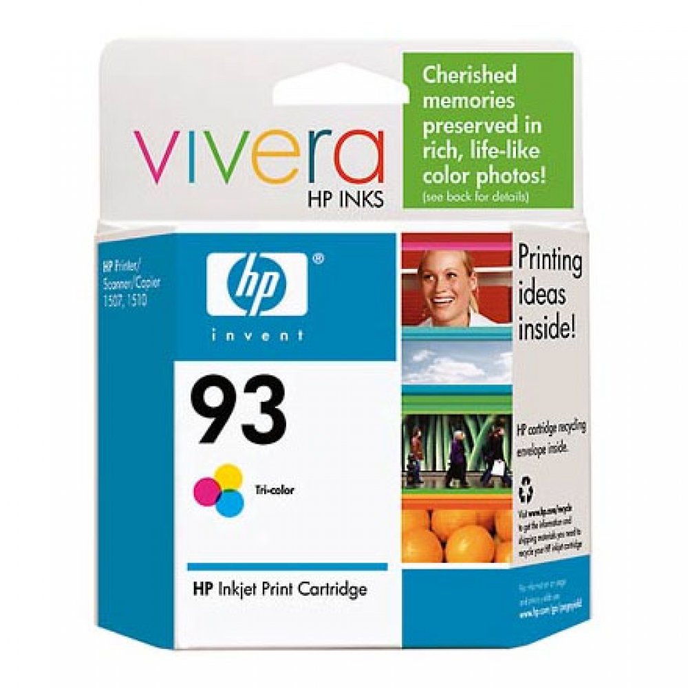 Cartucho de Tinta HP 93 Tricolor 5ml AIO PSC 1510, De