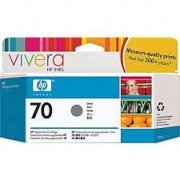 Cartucho Plotter HP 70 130Ml Cinza Compatível com HP 
