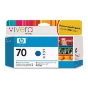Cartucho Plotter HP 70 130Ml Azul Compatível com HP D
