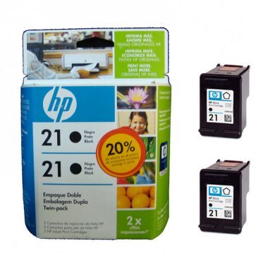 C9508FL Cartucho de Tinta HP 21 (2 unid.) Preto