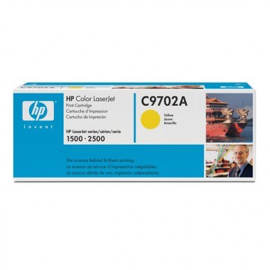 C9702A Toner HP C9702A Amarelo 4000 páginas (Laserjet Series 1500 - 250