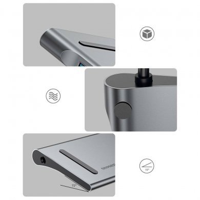 C-C3UE2HVMS01 Baseus Docking Station 11 em 1 Tipo-C