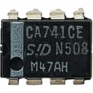 Amplificador operacional CA741CE DIP8 PTH (Kit 5x)