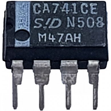 Amplificador operacional CA741CE DIP8 PTH (Kit 5x)