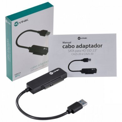 CA25-30 Vinik Cabo Adaptador USB 3.0 para SATA HD SSD 2.5