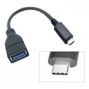 OEM Cabo Type-C  Otg para USB Femea 