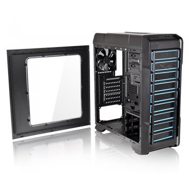 GABINETE THERMALTAKE VERSA N23 BLACK LED AZUL