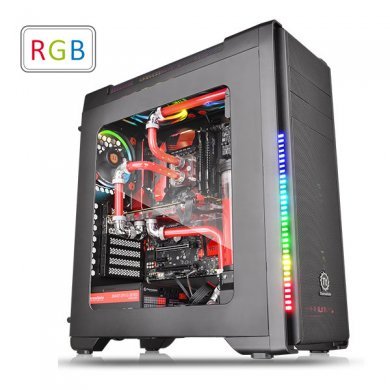 CA-1G8-00M1WN-00 Thermaltake GABINETE VERSA C21 RGB BLACK/SPCC/WINDOW