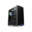 Thermaltake Gabinete Gamer H100 TG Vidro Temperado Preto LED em Azul