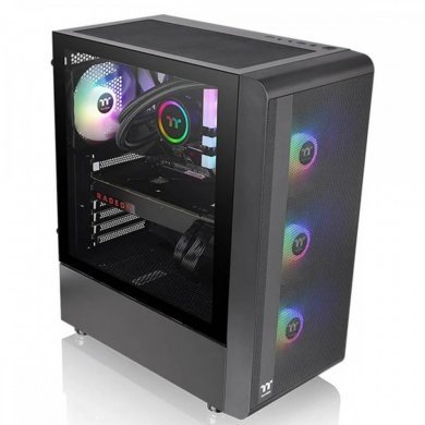 Thermaltake gabinete gamer SG200TG com fonte 650W