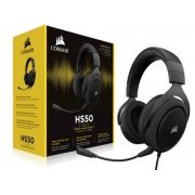 CORSAIR HEADSET GAMER HS50 STEREO CARBON 
