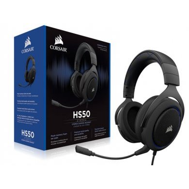 CA-9011172-NA CORSAIR HEADSET GAMER HS50 STEREO BLUE