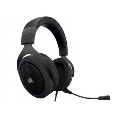 CORSAIR HEADSET GAMER HS50 STEREO BLUE