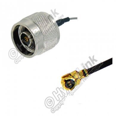 Pigtail Cabo Proprietário Hyperlink CA-UFLNMQC20 Atheros U.FL pa