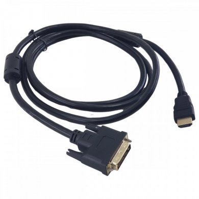 Cabo HDMI para DVI-D Dual Link 1.8M duplo filtro