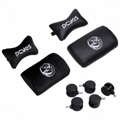 CADGV8BLS PCYes cadeira gamer Mad Racer V8 Black Series