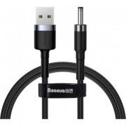 Baseu cabo USB para DC 3.5mm Cafule 2A 1m preto 