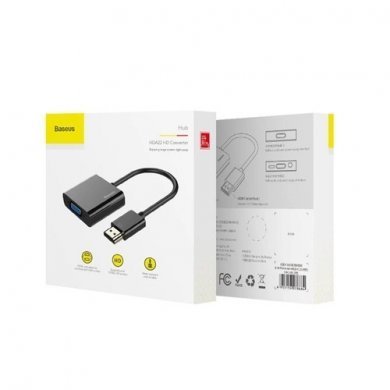 Baseus Adaptador Conversor HDMI Macho x VGA