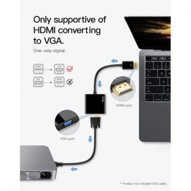 Baseus Adaptador Conversor HDMI Macho x VGA