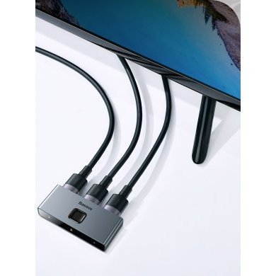 Baseus Splitter HDMI Matrix 4K 2 em 1