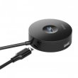 Baseus Adaptador HUB USB Tipo C para USB x4 1x USB 3.