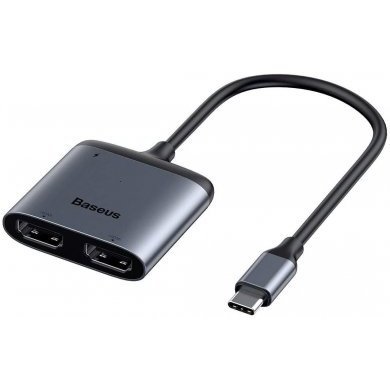 CAHUB-I0G Baseus Hub Adaptador USB Tipo C para 2x HDMI