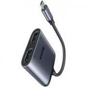 Baseus Hub Adaptador USB Tipo C para 2x HDMI 