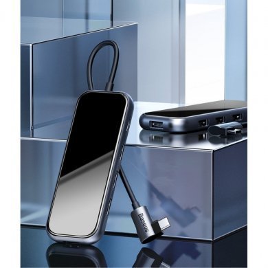 Baseus HUB multi-funcional tipo C para 4xUSB2.0