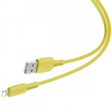 CALDC-0Y Baseus cabo lightning USB Colorful 2.4A amarelo