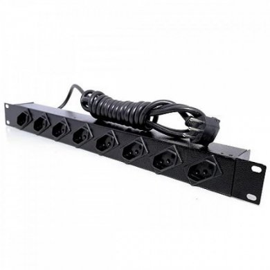 CALHA0122 WJ Moreira Calha 8 tomadas 19pol 20A cabo 1.5m