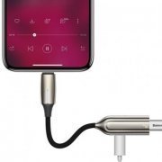 Baseus adaptador L55 Lightning 2 em 1 entrada com cab