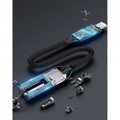 CALL55-0A Baseus adaptador L55 Lightning 2 em 1